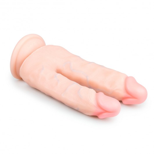 Анально-вагинальный фаллоимитатор Easytoys Double Dildo - 18 см. - EDC