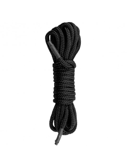 Черная веревка для бондажа Easytoys Bondage Rope - 10 м. - ONE DC B.V. - купить с доставкой в Санкт-Петербурге