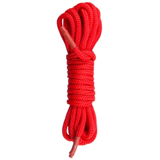 Красная веревка для бондажа Easytoys Bondage Rope - 10 м. - EDC Wholesale - купить с доставкой в Санкт-Петербурге