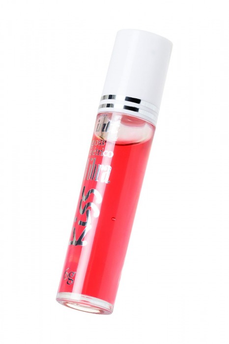 Блеск для губ Gloss Vibe Strawberry с эффектом вибрации и клубничным ароматом - 6 гр. -  - Магазин феромонов в Санкт-Петербурге