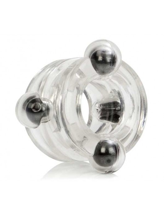 Двойное эрекционное кольцо с магнитами Magnetic Power Ring - California Exotic Novelties - в Санкт-Петербурге купить с доставкой