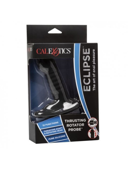 Массажер простаты Thrusting Rotator Probe с вращением головки - 11,5 см. - California Exotic Novelties - в Санкт-Петербурге купить с доставкой