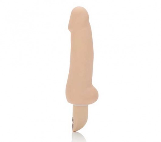 Вибратор  STUD 10-Function Pure Skin - 17,25 см. - California Exotic Novelties