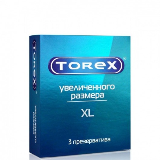 Презервативы Torex  Увеличенного размера  - 3 шт. - Torex - купить с доставкой в Санкт-Петербурге