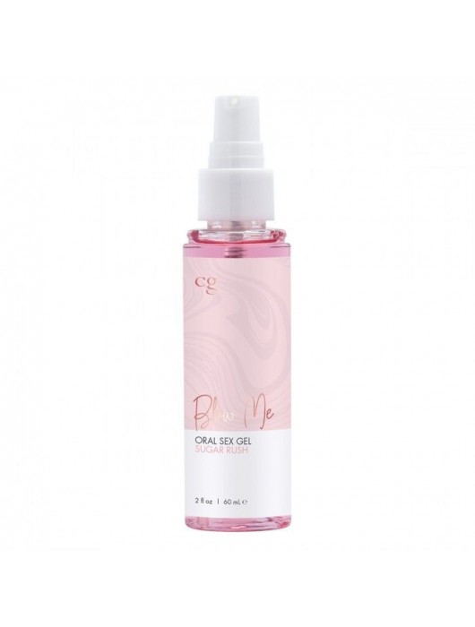 Гель для орального секса Sugar Rush с ароматом сладкой ваты - 60 мл. - CG - купить с доставкой в Санкт-Петербурге