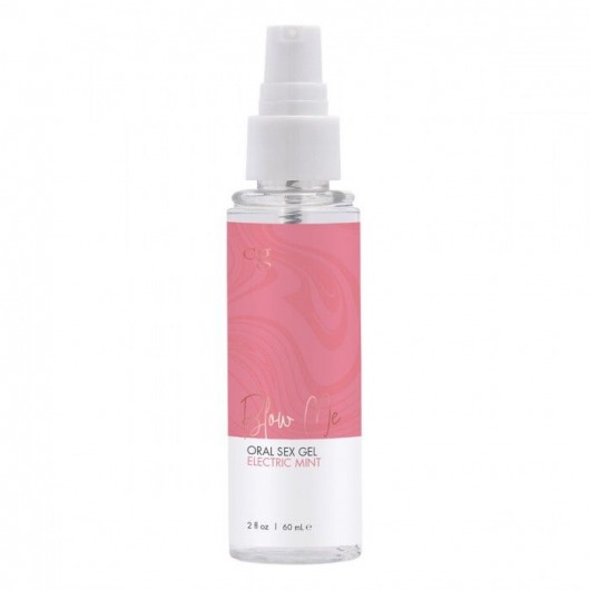 Гель для орального секса Electric Mint с ароматом мяты - 60 мл. - CG - купить с доставкой в Санкт-Петербурге