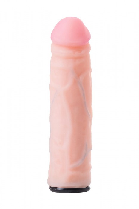 Телесная насадка для страпона Maddox - 15,4 см. - ToyFa - купить с доставкой в Санкт-Петербурге