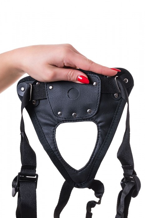 Черные трусики для страпона Master - ToyFa - купить с доставкой в Санкт-Петербурге