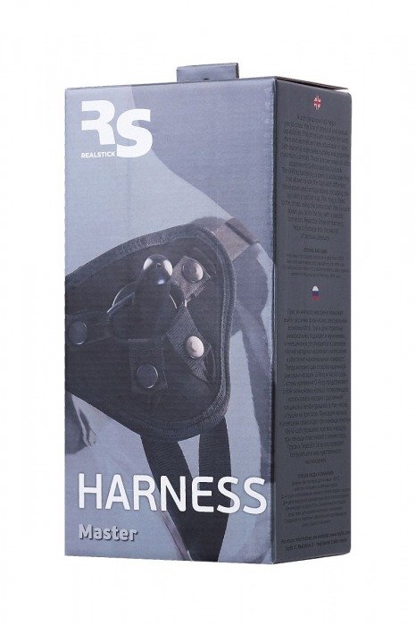 Черные трусики для страпона Master - ToyFa - купить с доставкой в Санкт-Петербурге