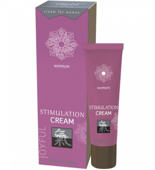 Возбуждающий крем для женщин Stimulation Cream - 30 мл. - Shiatsu - купить с доставкой в Санкт-Петербурге