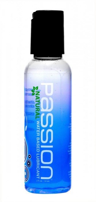 Смазка на водной основе Passion Natural Water-Based Lubricant - 59 мл. - XR Brands - купить с доставкой в Санкт-Петербурге