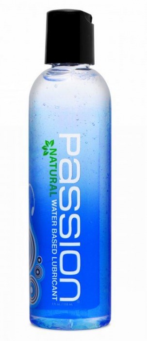 Смазка на водной основе Passion Natural Water-Based Lubricant - 118 мл. - XR Brands - купить с доставкой в Санкт-Петербурге