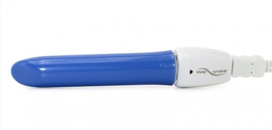 Синий перезаряжаемый вибратор Tango Blue USB rechargeable - 9 см. - We-vibe