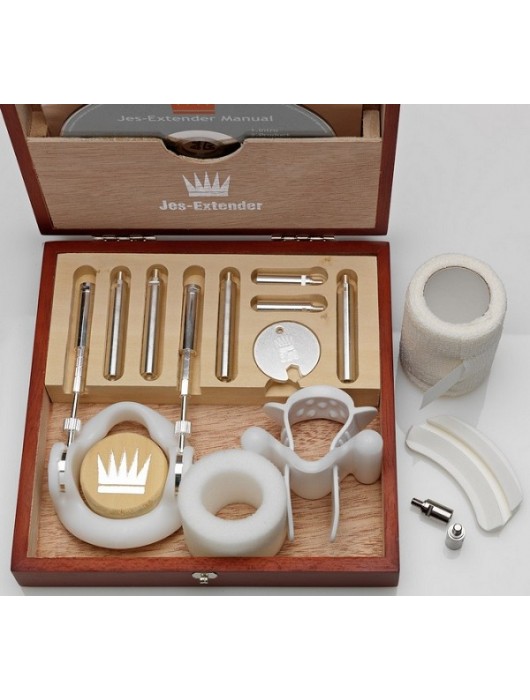 Устройство для увеличения пениса Jes-Extender Silver - Jes Extender - в Санкт-Петербурге купить с доставкой