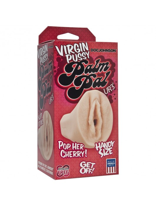 Мастурбатор-вагина Virgin Pussy ULTRASKYN Palm Pal - Doc Johnson - в Санкт-Петербурге купить с доставкой