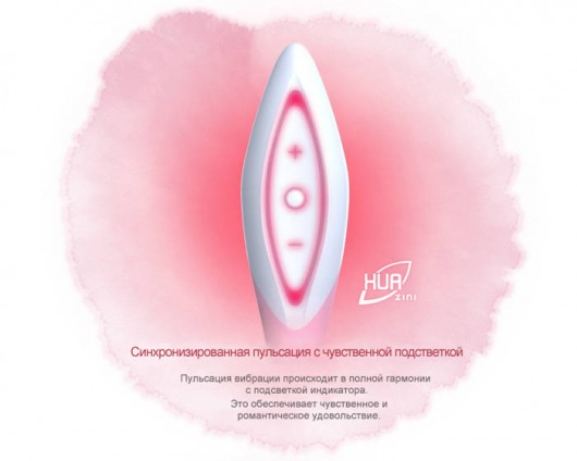 Фиолетовый вибратор хай-тек ZINI HUA - ZINI