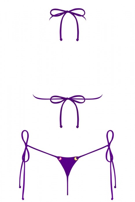 Эффектное микро-бикини Beverelle - Obsessive купить с доставкой