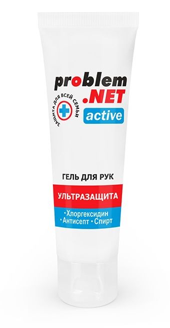 Антисептический гель Problem.net Active - 50 гр. - Биоритм - купить с доставкой в Санкт-Петербурге