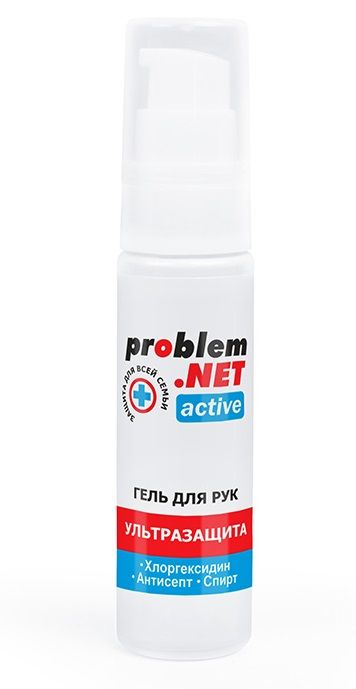 Антисептический гель для рук Problem.net Active - 28 гр. - Биоритм - купить с доставкой в Санкт-Петербурге