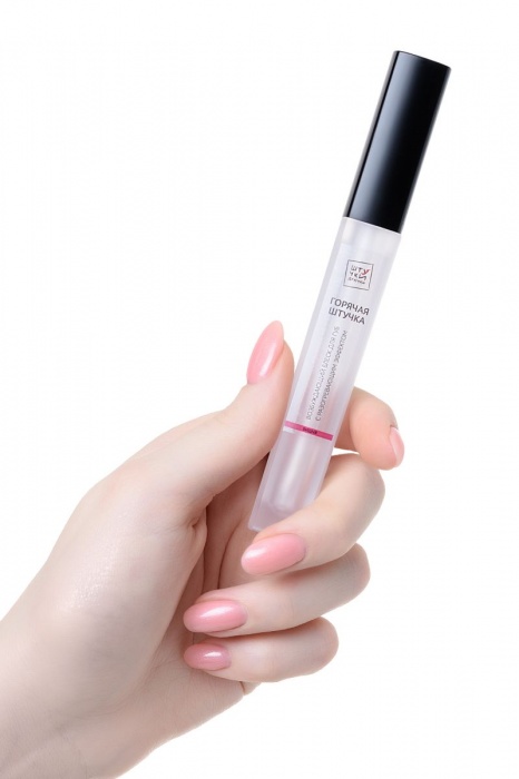 Возбуждающий блеск для губ «Горячая штучка» с ароматом вишни - 5 мл. - Штучки-дрючки - купить с доставкой в Санкт-Петербурге