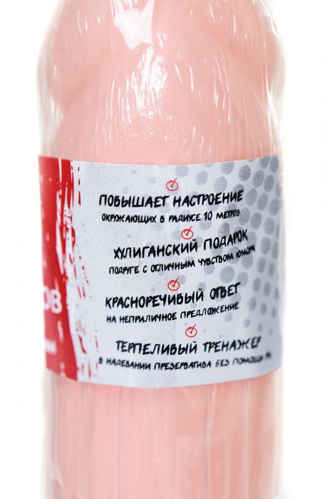 Мыло-сувенир  Пенис  телесного цвета - Штучки-дрючки - купить с доставкой в Санкт-Петербурге