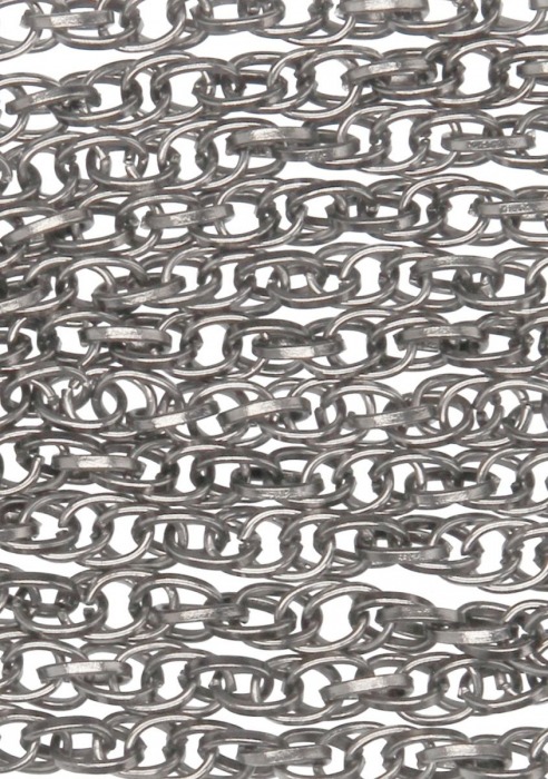 Черная многохвостая металлическая плеть Metal Chain Flogger - 53 см. - Shots Media BV - купить с доставкой в Санкт-Петербурге