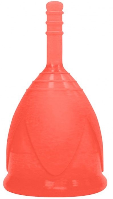 Красная менструальная чаша размера L - Тюльпан - купить с доставкой в Санкт-Петербурге