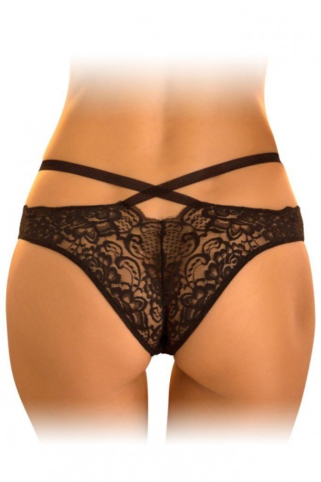 Кружевные трусики с декоративными ленточками - Rene Rofe купить с доставкой