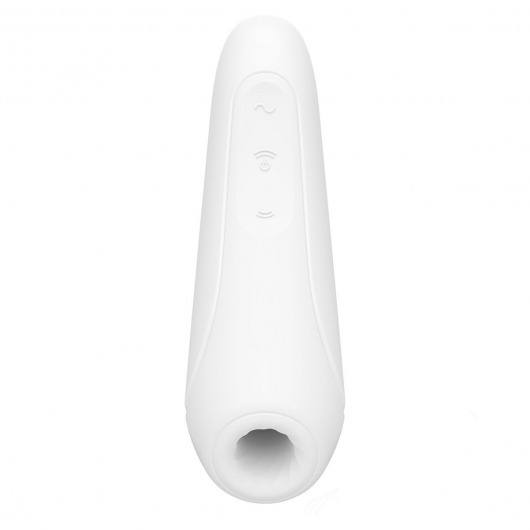 Белый вакуум-волновой стимулятор Satisfyer Curvy 1+ - Satisfyer