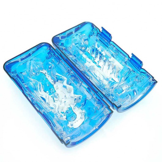 Голубой гелевый супер-мастурбатор JackMaster Masturbator - California Exotic Novelties - в Санкт-Петербурге купить с доставкой