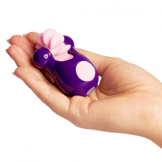 Фиолетовый клиторальный вибростимулятор Sqweel Go Purple - Sqweel