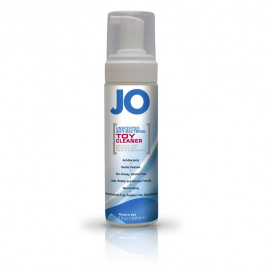 Чистящее средство для игрушек JO Unscented Anti-bacterial TOY CLEANER - 50 мл. - System JO - купить с доставкой в Санкт-Петербурге