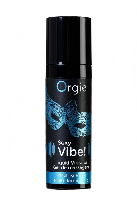 Гель для массажа ORGIE Sexy Vibe Liquid Vibrator с эффектом вибрации - 15 мл. - ORGIE - купить с доставкой в Санкт-Петербурге