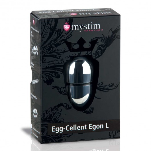 Яйцо для электростимуляции Egg-cellent Egon размера L - MyStim - купить с доставкой в Санкт-Петербурге