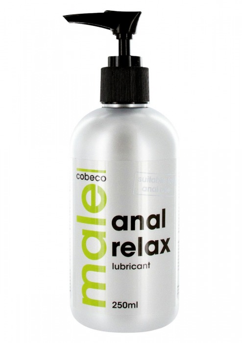 Анальный лубрикант MALE Cobeco Anal Relax Lubricant - 250 мл. - Cobeco - купить с доставкой в Санкт-Петербурге