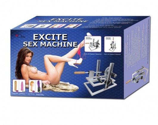 Секс-машина EXCITE с регулировкой угла наклона - MyWorld - DIVA - купить с доставкой в Санкт-Петербурге