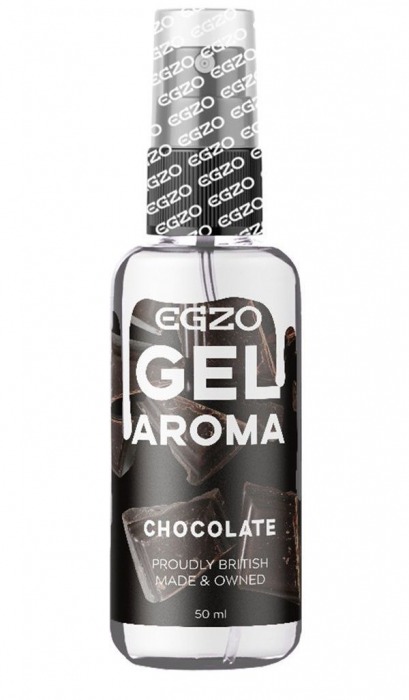 Интимный лубрикант EGZO AROMA с ароматом шоколада - 50 мл. - EGZO - купить с доставкой в Санкт-Петербурге