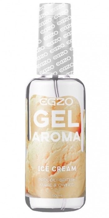Интимный лубрикант EGZO AROMA с ароматом мороженого - 50 мл. - EGZO - купить с доставкой в Санкт-Петербурге