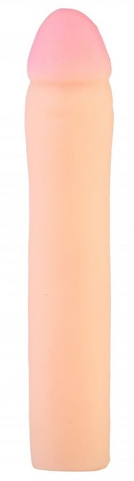 Телесный реалистичный фаллоудлинитель - 18,5 см. - Джага-Джага - в Санкт-Петербурге купить с доставкой