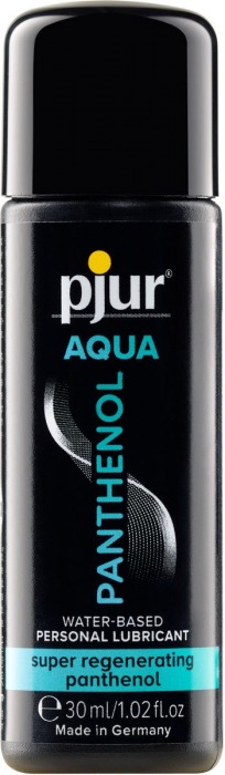 Лубрикант на водной основе с пантенолом pjur AQUA Panthenol - 30 мл. - Pjur - купить с доставкой в Санкт-Петербурге