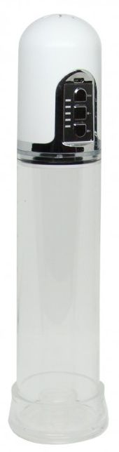 Белая вакуумная автоматическая помпа с прозрачной колбой - Джага-Джага - в Санкт-Петербурге купить с доставкой