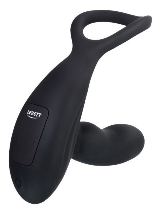 Черный стимулятор простаты Maud с вибрацией - Levett - в Санкт-Петербурге купить с доставкой