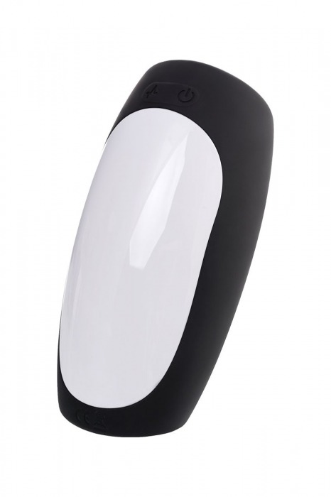 Черно-белый перезаряжаемый мастурбатор Erotist Hailstorm - Erotist Adult Toys - в Санкт-Петербурге купить с доставкой