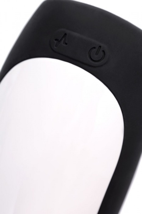 Черно-белый перезаряжаемый мастурбатор Erotist Hailstorm - Erotist Adult Toys - в Санкт-Петербурге купить с доставкой