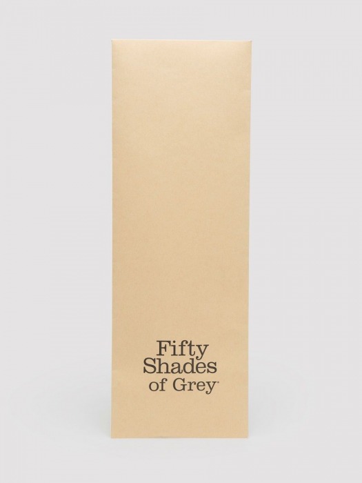 Черные оковы на ноги Bound to You Faux Leather Ankle Cuffs - Fifty Shades of Grey - купить с доставкой в Санкт-Петербурге