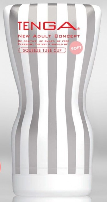 Мастурбатор TENGA Squeeze Tube Cup Soft - Tenga - в Санкт-Петербурге купить с доставкой