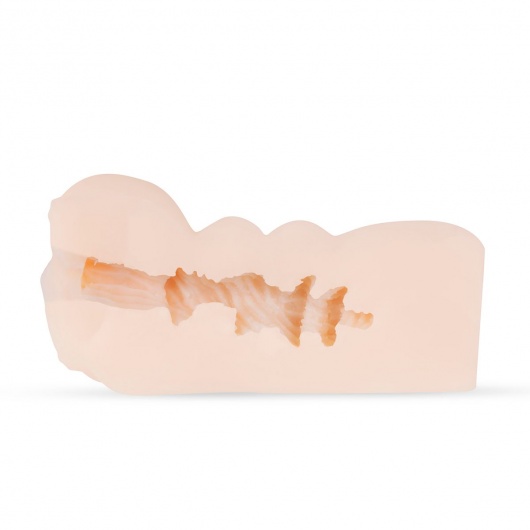 Телесный мастурбатор-вагина Amelia Harper - Friend with Benefits - в Санкт-Петербурге купить с доставкой