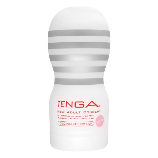 Мастурбатор TENGA Original Vacuum Cup Soft - Tenga - в Санкт-Петербурге купить с доставкой