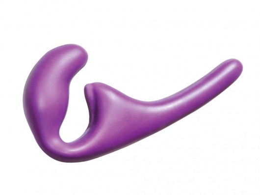 Фиолетовый безремневой страпон Seduction - 20,5 см. - Lola Games - купить с доставкой в Санкт-Петербурге