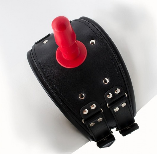 Черный пояс на бедро  Люкс  с телесной насадкой - LOVETOY (А-Полимер) - купить с доставкой в Санкт-Петербурге